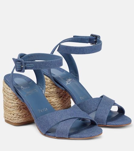 Summer Mariza denim espadrilles sandals - Christian Louboutin - Modalova