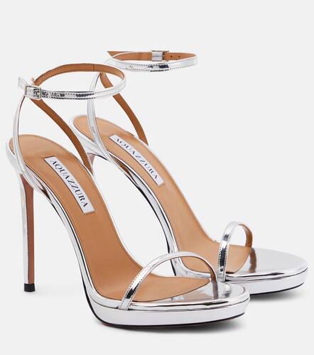 Olie 115 faux-leather platform sandals - Aquazzura - Modalova