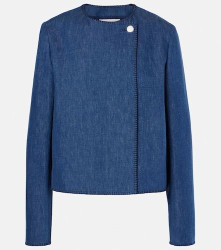 Giacca Wyn in cotone e lino - Gabriela Hearst - Modalova
