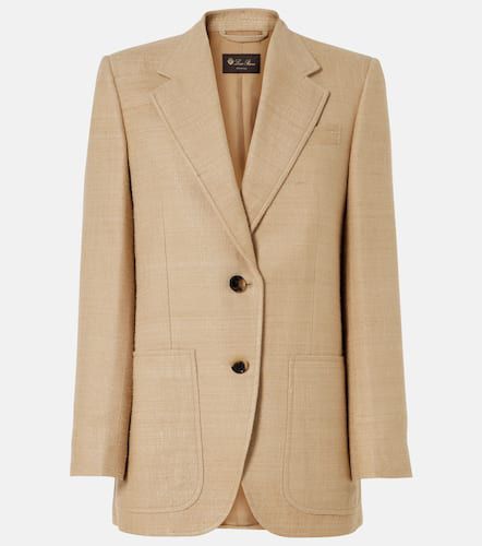 Loro Piana Blazer Maria de seda - Loro Piana - Modalova