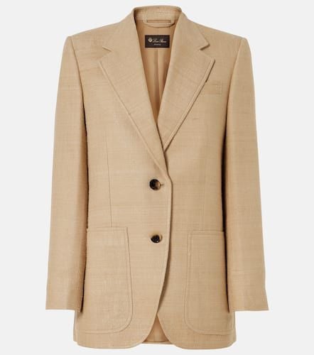 Loro Piana Maria silk blazer - Loro Piana - Modalova