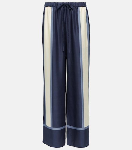 Pantalones anchos Dazed de seda estampados - SIR - Modalova