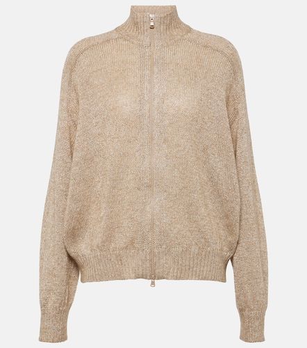 Brunello Cucinelli Cardigan con zip - Brunello Cucinelli - Modalova