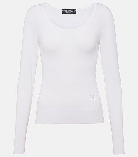 Pullover aus Seidengemisch - Dolce&Gabbana - Modalova