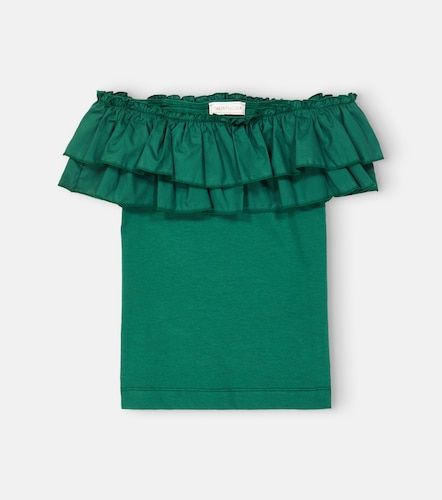 Camiseta de jersey en mezcla de algodón - Monnalisa - Modalova
