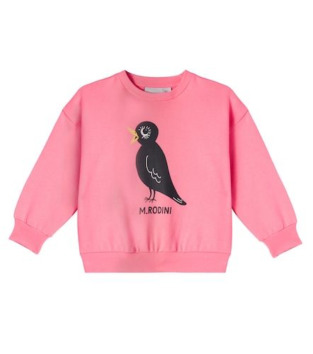 Sudadera Blackbird de jersey de algodón - Mini Rodini - Modalova