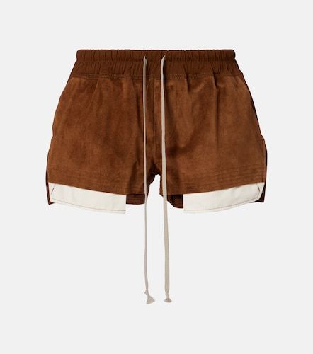 Rick Owens Shorts in suede - Rick Owens - Modalova