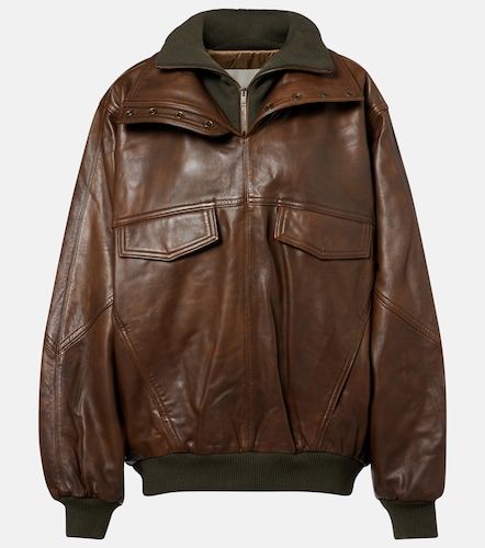 Giacca oversize Dorry in pelle - Isabel Marant - Modalova