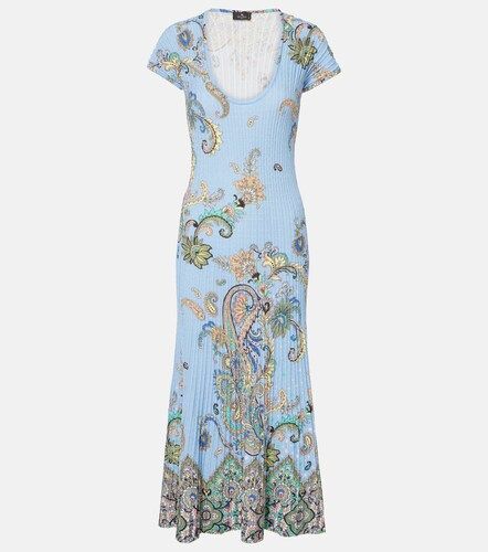 Vestido midi en mezcla de algodón - Etro - Modalova