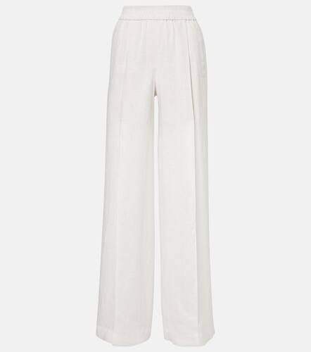 Linen wide-leg pants - Brunello Cucinelli - Modalova