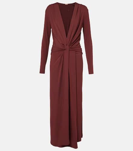 Finding Yourself draped jersey maxi dress - Johanna Ortiz - Modalova