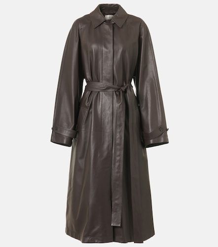 The Row Cappotto Ryota in pelle - The Row - Modalova