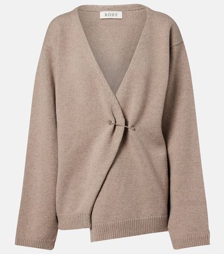 Wool and cashmere wrap cardigan - Rohe - Modalova