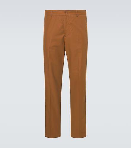 Moncler Cotton-blend straight pants - Moncler - Modalova