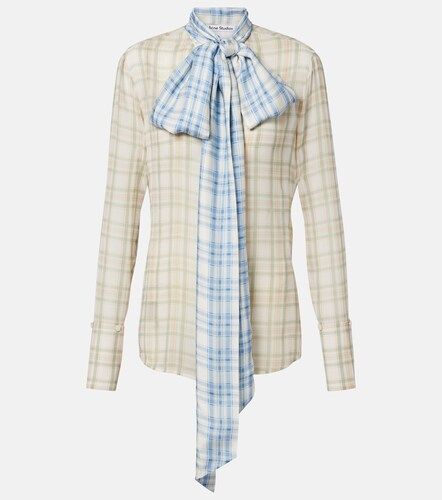 Schluppenbluse aus Seide - Acne Studios - Modalova