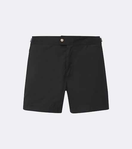 Technical poplin swim trunks - Tom Ford - Modalova