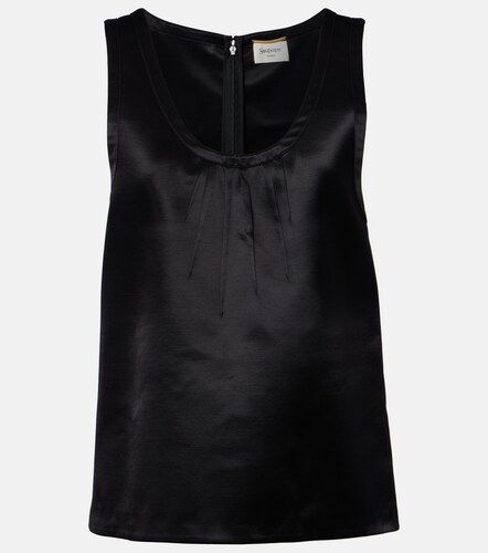 Top Cassandre aus Satin - Saint Laurent - Modalova