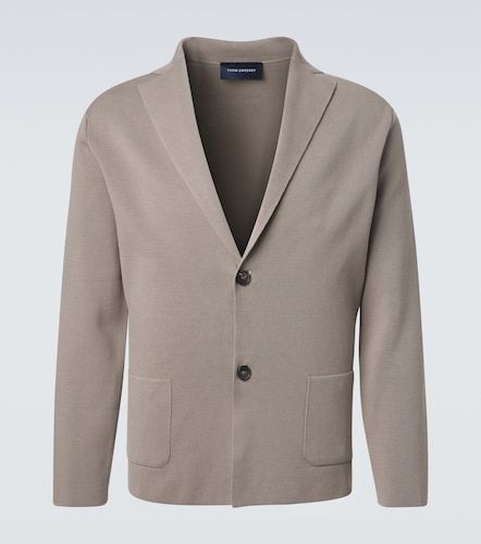 Blazer de crepé de algodón - Thom Sweeney - Modalova