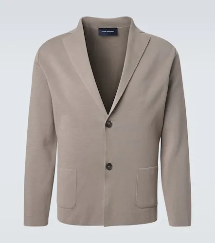 Blazer in crêpe di cotone - Thom Sweeney - Modalova