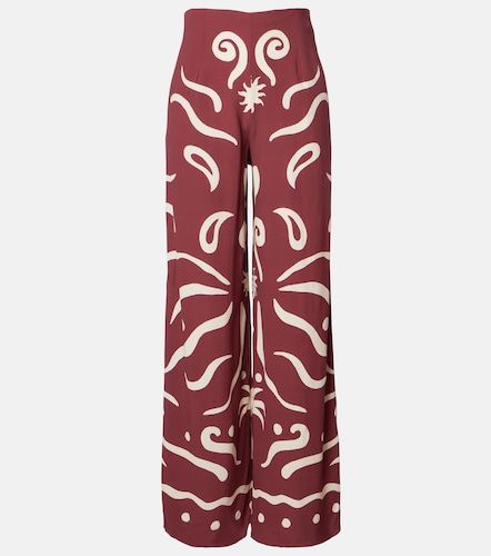 Toya printed wide-leg pants - Cala de la Cruz - Modalova