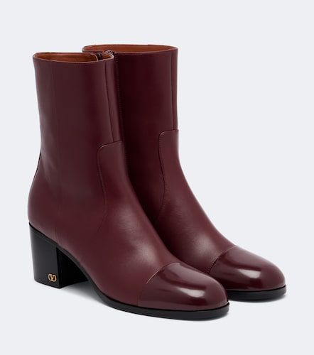New Boot leather ankle boots - Valentino Garavani - Modalova