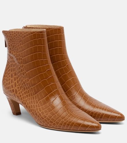 Clayton croc-effect leather ankle boots - Gabriela Hearst - Modalova