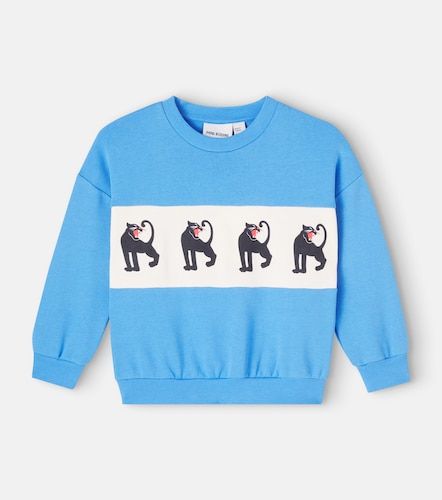 Sudadera de jersey de algodón estampada - Mini Rodini - Modalova