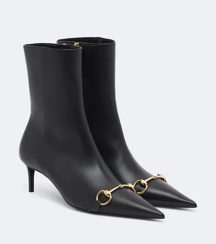 Gucci Ankle Boots Donna aus Leder - Gucci - Modalova