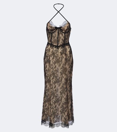 Bustierkleid aus Spitze - Alessandra Rich - Modalova