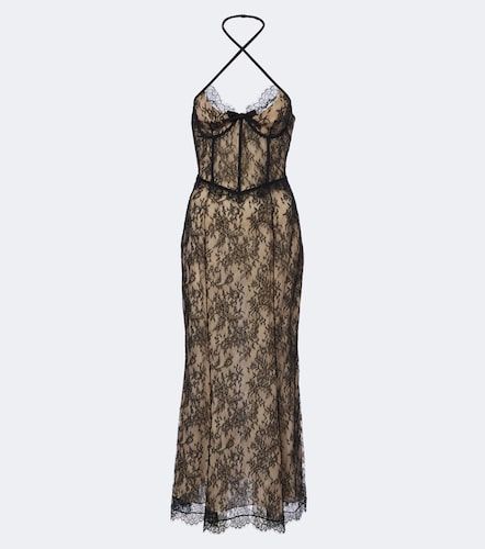 Alessandra Rich Lace bustier dress - Alessandra Rich - Modalova
