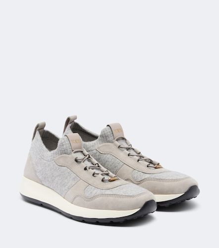 Tod's Sneakers Runner con suede - Tod's - Modalova
