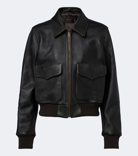 Nili Lotan Leather bomber jacket - Nili Lotan - Modalova