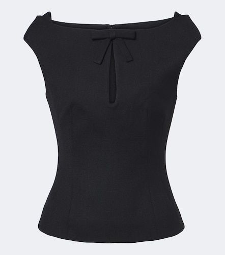 Top con fiocco e cut-out - Shushu/Tong - Modalova