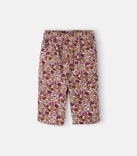 Bebé - Pantalones de pana de algodón florales - Bonton - Modalova