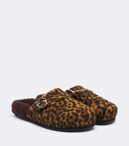 Clogs Vasilitsa aus Leder mit Lammfell - Ancient Greek Sandals - Modalova