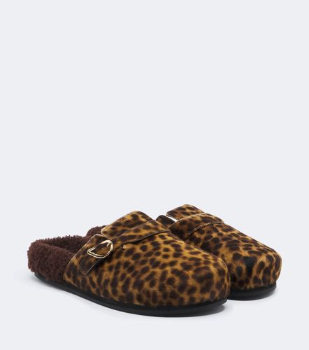 Zuecos Vasilitsa de pelo con borrego - Ancient Greek Sandals - Modalova