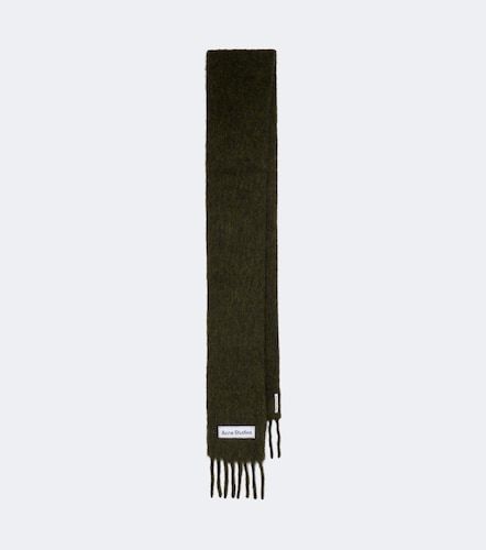 Bufanda en mezcla de alpaca, lana y mohair con flecos - Acne Studios - Modalova