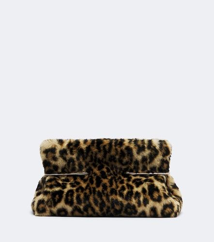 Clutch Pinch Soft con stampa leopardata - Givenchy - Modalova