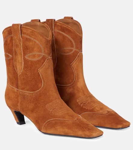 Khaite Dallas suede cowboy boots - Khaite - Modalova