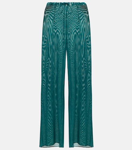 OsÃ©ree LamÃ© wide-leg pants - Oseree - Modalova