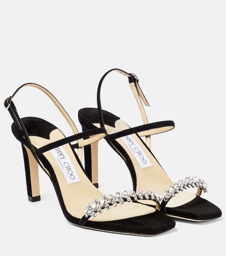 Meira 85 embellished suede sandals - Jimmy Choo - Modalova