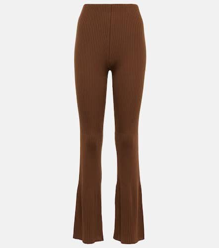 High-rise flared virgin wool pants - Wolford - Modalova