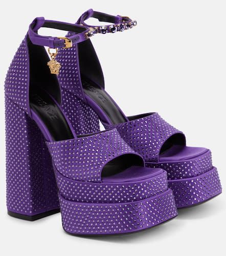 Medusa Aevitas embellished platform sandals - Versace - Modalova