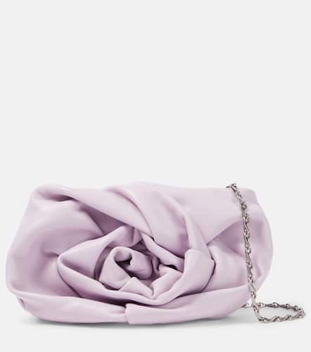 Burberry Rose leather clutch - Burberry - Modalova