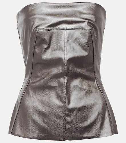 Rick Owens Lido coated denim corset - Rick Owens - Modalova