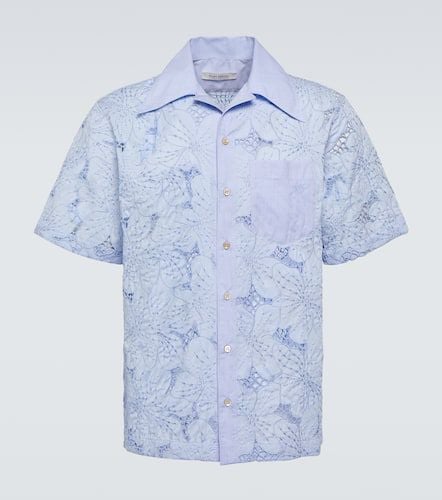 Highlife floral cotton-blend bowling shirt - Wales Bonner - Modalova