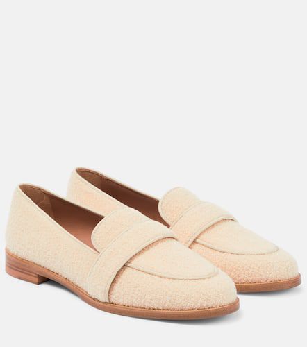 Martin bouclÃ© moccasins - Aquazzura - Modalova