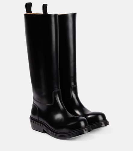 Patent leather knee-high boots - Bottega Veneta - Modalova