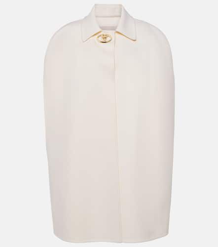 Compact Drap VLogo wool and cashmere cape - Valentino - Modalova