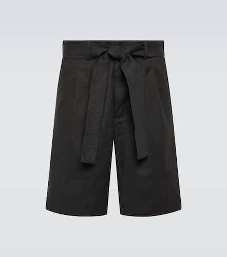 Commas Linen-blend shorts - Commas - Modalova